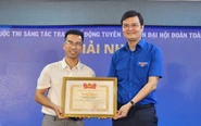 Nguyễn Duy Thành giành giải nhất thi Sáng tác tranh cổ động, tuyên truyền Đại hội Đoàn toàn quốc