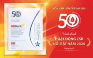 HDBank: Tăng trưởng ấn tượng song hành cùng trách nhiệm cộng đồng
