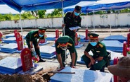 Lấy mẫu 289 phần mộ liệt sĩ chưa rõ thông tin để giám định ADN
