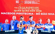 Đánh bại đương kim vô địch Trung Quốc, Bồ Đào Nha lần đầu đăng quang Lễ hội pháo hoa DIFF
