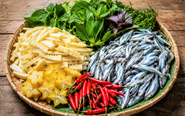 Cá de nấu với măng le