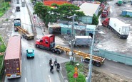 Phó giám đốc Sở Xây dựng TP.HCM: Đóng kết nối dứt điểm bãi xe container tự phát dọc đường Võ Chí Công