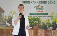 Làm vườn xanh cộng đồng, tạo nguồn thực phẩm sạch từ áp lực 9.000 tấn rác thải mỗi ngày