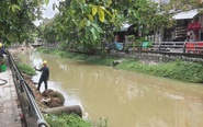 Dân vui mừng vì rạch 'nước đen' giữa lòng Cần Thơ trong lại chỉ sau 10 ngày