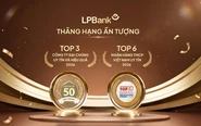 LPBank thăng hạng mạnh tại Bảng xếp hạng Vietnam Report 2026