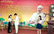 Thiếu nhi thi vẽ và kể chuyện về Bác, thanh niên sinh hoạt truyền thống tại Không gian văn hóa Hồ Chí Minh
