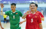 Tuyển futsal Việt Nam thắng đậm New Zealand