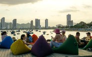 Chiều cuối tuần ở Nha Trang ăn ốc Bãi Tiên, ngắm hoàng hôn 'tỉ đô'