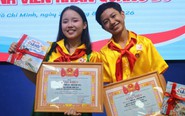 Thiếu nhi TP Bác tự tin thuyết minh, xem kịch 'đã mắt, quá vui' trước năm học mới