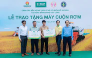 Phân Bón Cà Mau mở đầu chuỗi hoạt động canh tác lúa bền vững tại Đồng Tháp