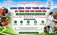 Thủy điện A Vương phối hợp khám bệnh, phát thuốc và trao quà tại xã Bến Hiên