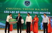 Từ trợ lực ban đầu đến sự chung tay của hơn 30 doanh nghiệp tại CLB Thái Nguyên