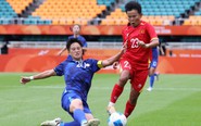 Tuyển nữ Đài Bắc Trung Hoa - Việt Nam (hiệp 1) 1-0: Su Yu-hsuan mở tỉ số