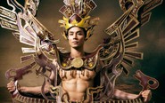 Thuyền Âu Lạc, chim hạc theo Nguyễn Vũ Linh ra sân khấu Mister International 2026