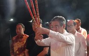 Phó bí thư Nguyễn Phước Lộc dự lễ giỗ tổ sân khấu tại Nhà hát kịch TP.HCM