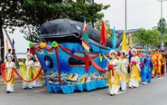 Rộn ràng lễ hội Nghinh Ông Thắng Tam ở Vũng Tàu
