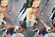 Cô gái thua khâm phục khẩu phục trước cao thủ kéo, búa, bao