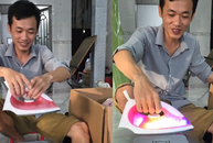 Độc lạ anh trai chế tạo bàn ủi nhưng không dùng để ủi đồ