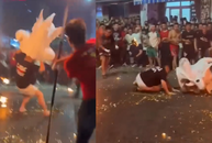 Lần múa sư tử nhớ đời