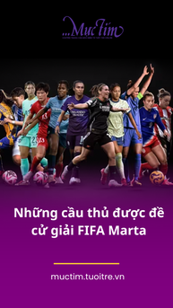 Ngắm những bàn thắng đẹp mắt của các cầu thủ nữ được đề cử giải FIFA Marta 