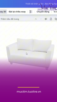 Cách tạo hiệu ứng 3D trên Canva