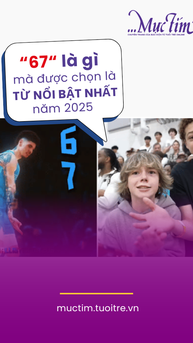 67 là gì mà được chọn là từ nổi bật nhất năm 2025?