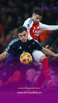 Lịch thi đấu bóng đá châu Âu mới nhất: Man United đối đầu Arsenal