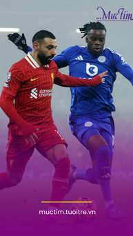 Lịch thi đấu bóng đá châu Âu: Leicester City gặp Liverpool