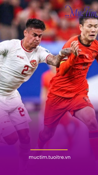 Indonesia đối đầu Trung Quốc tại vòng loại World Cup 2026 khu vực châu Á