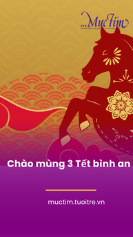 Chào mùng 3 Tết bình an 