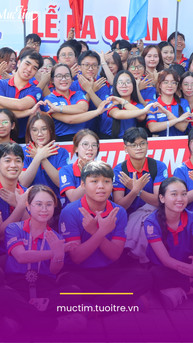 Sinh viên tình nguyện ra quân Tiếp sức mùa thi năm 2026 tại TP.HCM