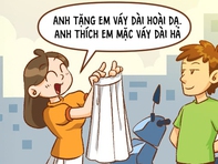 Tặng váy cho người yêu để vượt đèn đỏ?