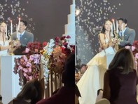 Cười bò với màn em gái hát tặng anh trai trong ngày cưới