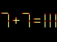 Thử tài IQ: Di chuyển một que diêm để 7+7=111 thành phép tính đúng