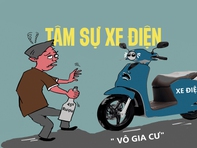 Xe điện tâm sự với bợm nhậu và anh bảo vệ chung cư