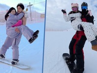 Khu trượt tuyết gây tranh cãi với dịch vụ 'bế khách kiểu công chúa'