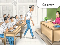 Bục giảng không phải nơi để thượng đài