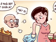 Con sốt cao 90 độ là gần bốc hơi rồi chồng ơi!