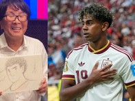 Yamal được 'triệu tập' vào vũ trụ Captain Tsubasa