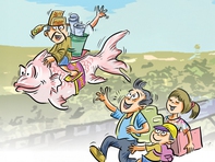 Đi sớm về sớm cho đỡ mệt ông Táo ạ!