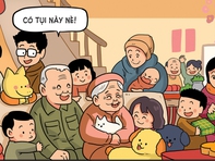 Mùng 1 Tết nghe ông bà kể chuyện tình yêu