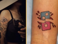 Xăm logo đổi pizza 100 năm, ăn mới 5 năm đã… ra tòa