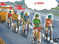 Bốn bánh đôi lúc cũng sợ hai bánh