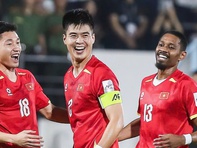 Xếp hạng vòng loại Asian Cup 2027: Việt Nam nhất bảng F
