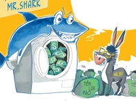 Mr. Shark và Mr. Bịp tuy hai mà một