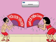 Dìu nhau qua mùa nóng