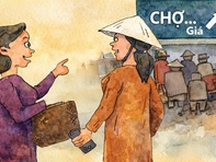 Đi chợ mà không cần... vào chợ