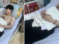 Tìm ra danh tính nam sinh 'ấp bé 1,1kg mồ côi mẹ' đang viral