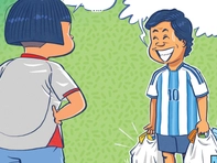 Âm mưu của ông chồng hâm mộ Argentina
