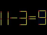 Thử tài IQ: Di chuyển một que diêm để 11-3=9 thành phép tính đúng